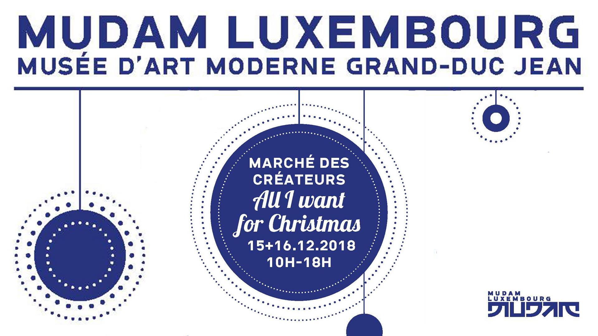 Marché des créateurs au MUDAM