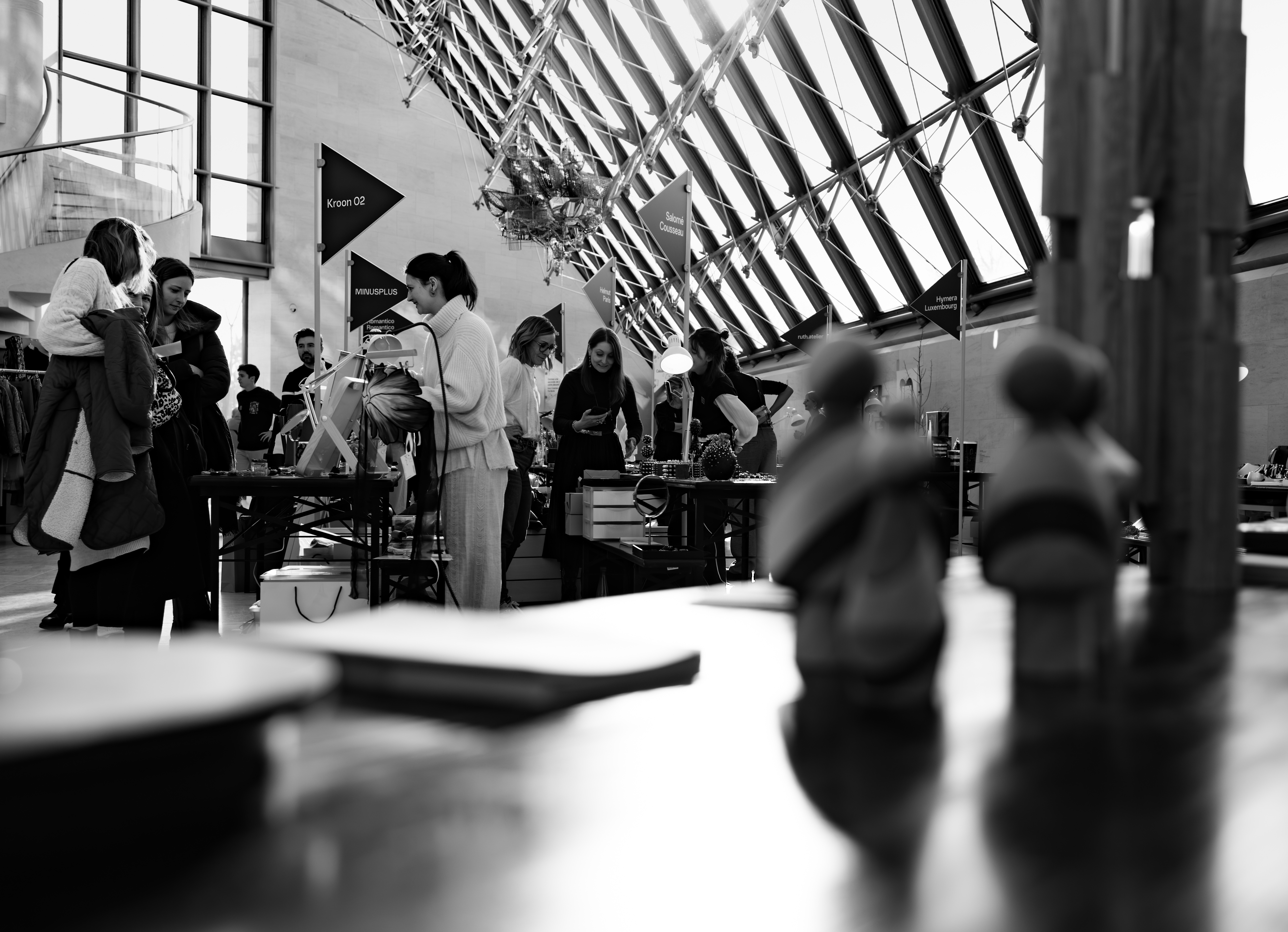 Marché des créateurs au MUDAM